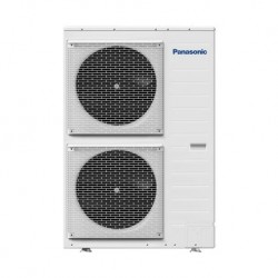 Ensemble de Pompe à Chaleur Air/Eau 9kW PANASONIC T-Cap Bi-Bloc Inverter Triphasé - WH-UX09HE8