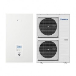 Ensemble de Pompe à Chaleur Air/Eau 12kW PANASONIC Aquaréa T-Cap Inverter Triphasé - WH-UX12HE8 - WH-SXC12H9E8