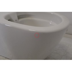 Cuvette Suspendue WC PORCHER Matura Rallongée sans Bride Blanc Pas Cher