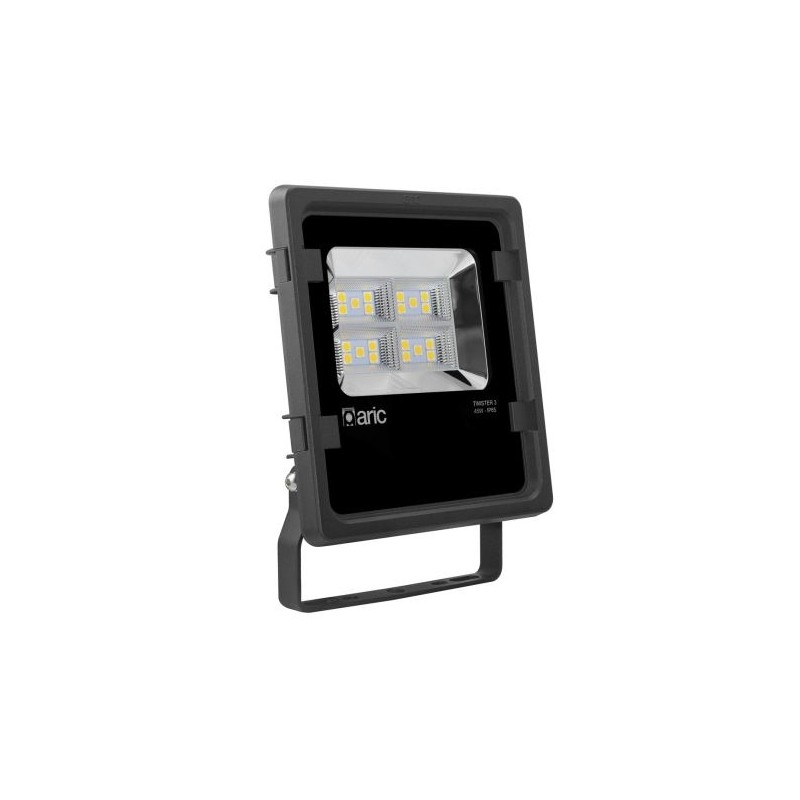 Projecteur LED Extérieur ARIC TWISTER 3 45W 2400K 4950Lm Noir - 50824 - NEUF