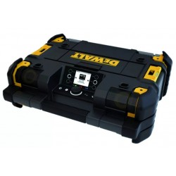 Radio de Chantier avec Port USB DEWALT Connecté Alimentation sur Secteur ou Batterie 18V (non fournie) - DWST1-81078-QW