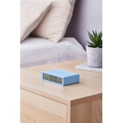 Radio Réveil Design Adrian&Jeremy Wright LEXON Flip Classic Bleu