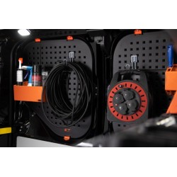 Lot de 2 Panneaux Perforés de Portes Arrière pour Véhicule Utilitaire Volkswagen Crafter et Man TGE