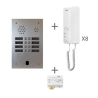 Interphone Kit Audio Préprogrammé URMET 2Voice 8 Boutons - KA83/208 - NEUF