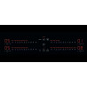 Plaque de Cuisson Vitrocéramique avec Hotte Intégrée AEG Aspirante SaphirMatt Anti-Rayures 70cm - TH74CB03FZ