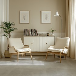 Paquet de 3.34m² de Parquet PVC KALINAFLOOR Boston Looseley Dalles Bleu Gris Flagstone - 123546052