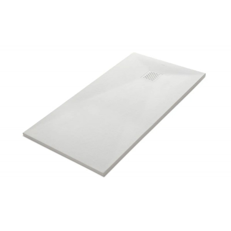 Receveur de Douche 180x120cm MC BATH Centuria Stone en Fonte Minérale Extra-Plat Blanc - 01CPBL18001200M - NEUF Déclassé