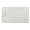 Receveur de Douche 180x120cm MC BATH Centuria Stone en Fonte Minérale Extra-Plat Blanc - 01CPBL18001200M - NEUF