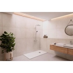 Receveur de Douche 180x90cm MC BATH Vulcano en Fonte Minérale Extra-Plat Beige KEI - 01KEMR1800900M - NEUF