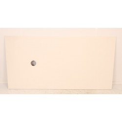 Receveur de Douche 180x90cm MC BATH Vulcano en Fonte Minérale Extra-Plat Beige KEI