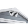 Abri de Jardin 2,3m² KETER Manor 4x6S Gris pour Rangement Extérieur