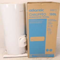 Chauffe-Eau Électrique 150L ATLANTIC Chaufféo Horizontal Mural Monophasé