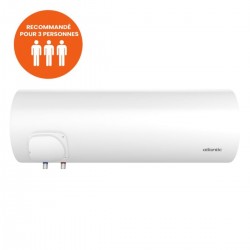 Chauffe-Eau Électrique 150L ATLANTIC Chaufféo Horizontal Mural Monophasé - 023178