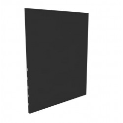Plaque de Protection Murale DIXNEUF Pour Poêle 81x120cm Unie Noire