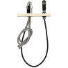 Mitigeur avec Douchette pour Bac à Shampooing de Salon de Coiffure SIBEL Chromé pour Coiffeur - 6012810