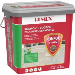 Mortier pour Joints de Pavage ROMPOX Ecofine Monocomposant 12.5kg Beige - MJP125 - NEUF