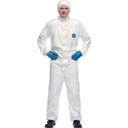 Lot de 25 Combinaisons Jetable Taille L TYVEK Classic 500 Xpert à Capuche Blanc Industriel - D14663977
