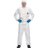 Lot de 25 Combinaisons Jetable Taille L TYVEK Classic 500 Xpert à Capuche Blanc Industriel - D14663977