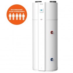 Chauffe-Eau Thermodynamique 260L TOSHIBA Estia Vertical Stable Monophasé - HWS-G2601CNMR-E