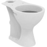 Cuvette WC Rehaussée PORCHER Ulysse en Céramique avec Bride Blanc - E883301 - NEUVE