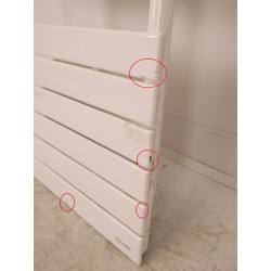 Sèche-Serviettes Électrique 2000W ATLANTIC Adelis avec Soufflerie Vertical