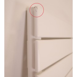 Sèche-Serviettes Électrique 2000W ATLANTIC Adelis avec Soufflerie