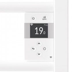 Sèche-Serviettes Électrique 750W THERMOR Riva 5 Blanc Brillant