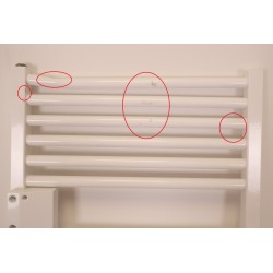 Sèche-Serviettes Électrique 750W THERMOR Riva 5 Blanc Brillant - 471266 - NEUF