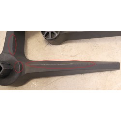 Pieds de Table 3 GRESINS Pliante H72cm Anthracite - PT72A