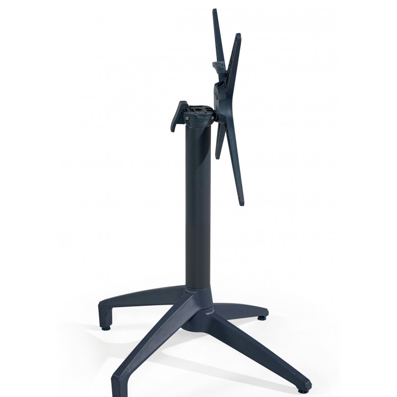 Pieds de Table 3 GRESINS Pliante H72cm Anthracite - PT72A - NEUF Déclassé