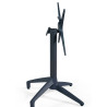 Pieds de Table 3 GRESINS Pliante H72cm Anthracite - PT72A - NEUF Déclassé