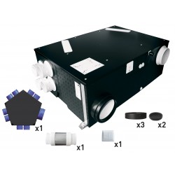 Kit VMC Double Flux EQUATION 2 Haut Rendement HR92 - 80130629