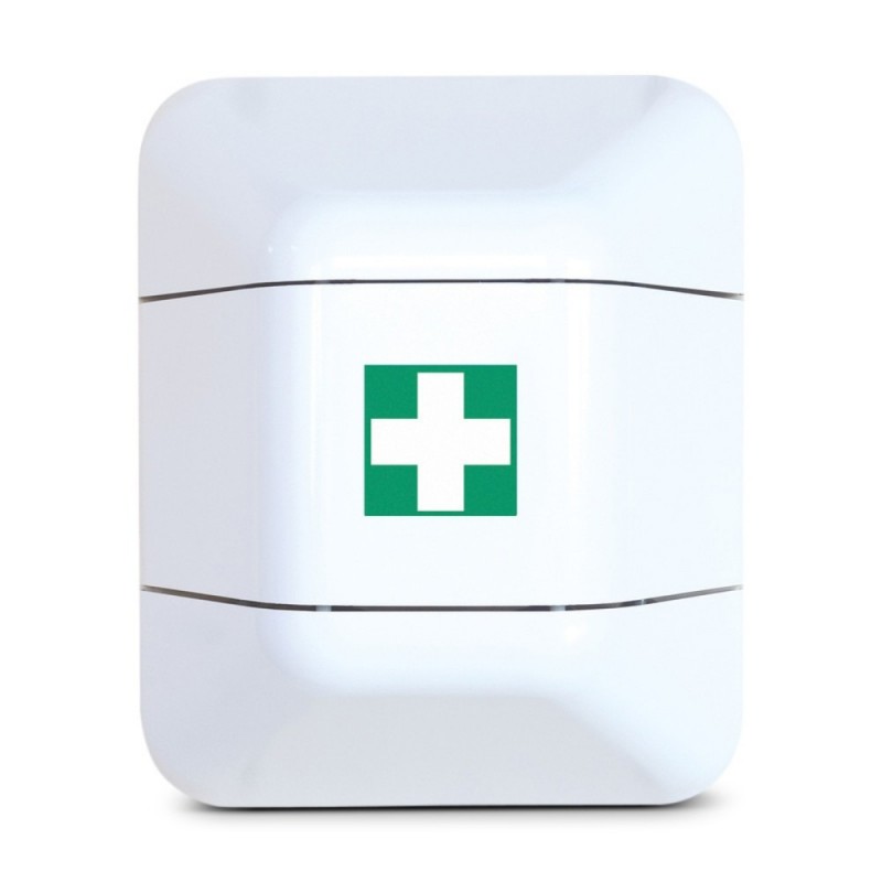 Armoire de Stockage pour Extincteur Défibrillateur ou Trousse de Secours L434xP225XH528mm EICHNER Blanc - 9127-01113