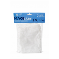 Pack 5 Pré-Filtres de Piscine MAGILINE MAGIskim FXline adaptés à tous les paniers de filtration jusqu'à Ø27cm - FOA1744XX