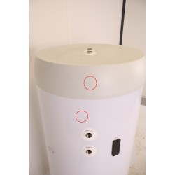 Ballon Préparateur Eau Chaude Sanitaire 200L PANASONIC Inox pour Pompe à Chaleur Aquaréa Pas Cher