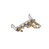 Kit Dosseret DE DIETRICH LUNA 4 400 Combi NF Compact - 7789942 - NEUF