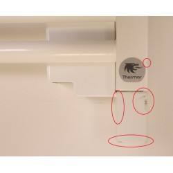 Sèche-Serviettes Électrique 750W THERMOR Riva 4 Blanc - 471260 - NEUF