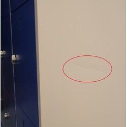 Vestiaire 12 Casiers Multicases 190x120x45cm