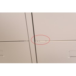 Vestiaire 12 Casiers Multicases 190x120x45cm Moraillon