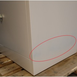 Vestiaire 12 Casiers Multicases 190x120x45cm Moraillon Porte Cadenas Gris - NT.MU.12G