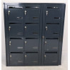 Bloc de 12 Boîtes aux Lettres LEABOX Collective Intérieur