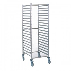 Chariot Échelle à Glissière Gastronorme Inox TOURNUS EQUIPEMENT 20 Niveaux GN1/1 - 804209 - NEUF Déclassé