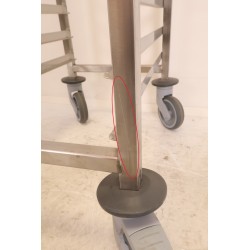 Chariot Échelle à Glissière Gastronorme Inox TOURNUS EQUIPEMENT 20 Niveaux GN1/1