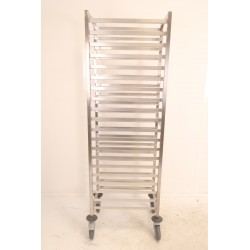 Chariot Échelle à Glissière Gastronorme Inox TOURNUS EQUIPEMENT 20 Niveaux GN1/1 - 804209 - NEUF