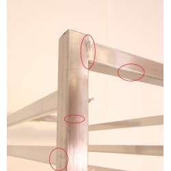 Chariot Échelle à Glissière Gastronorme Inox TOURNUS EQUIPEMENT 20