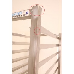 Chariot Échelle à Glissière Gastronorme Inox TOURNUS EQUIPEMENT 20 Niveaux