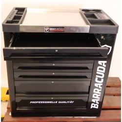 Servante d'Atelier Mobile 7 Tiroirs BARRACUDA Dynamic + XXL Sans Outils - Dynamic7/5-BK