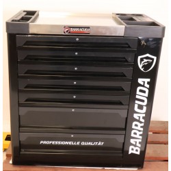 Servante d'Atelier Mobile 7 Tiroirs BARRACUDA Dynamic + XXL Sans Outils - Dynamic7/5-BK - NEUVE