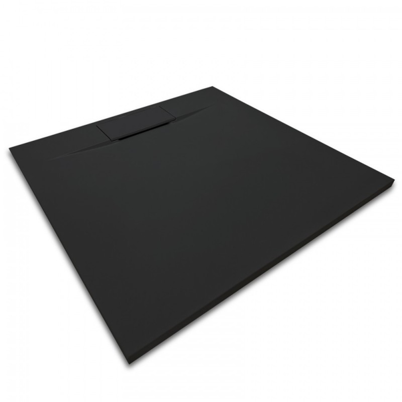 Receveur de Douche 80x140cm POLAR Ultra-Plat Noir - PN80140 - NEUF Déclassé