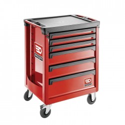 Servante d'Atelier 6 Tiroirs FACOM Sans Outils Rouge - ROLL.6M3APF - NEUVE Déclassée